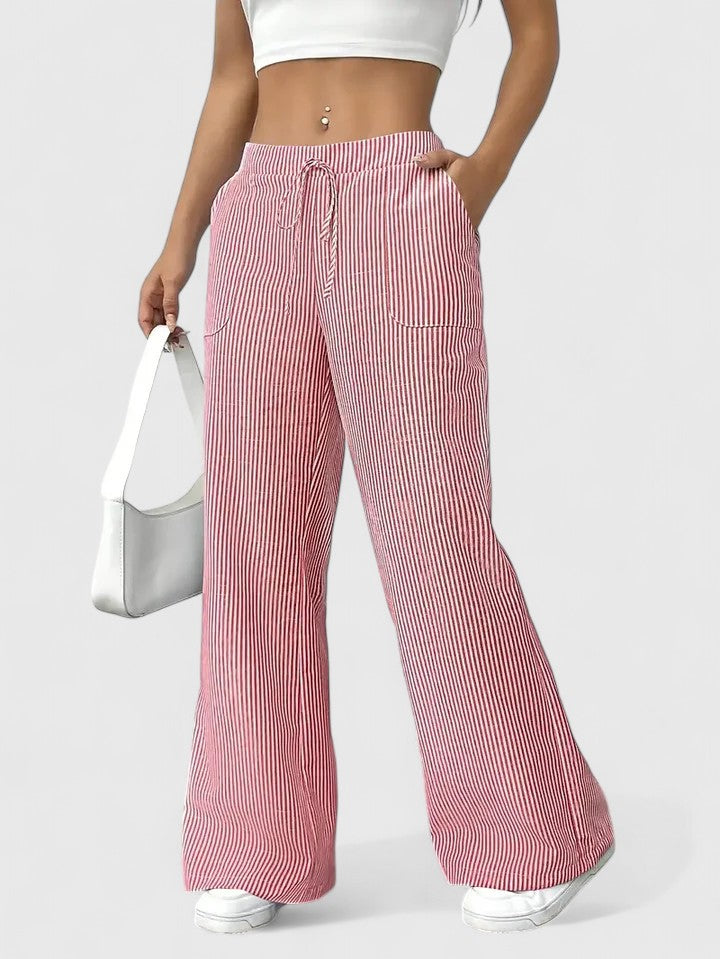 Birgit™ – Bequeme Weite Hose mit Eleganten Details