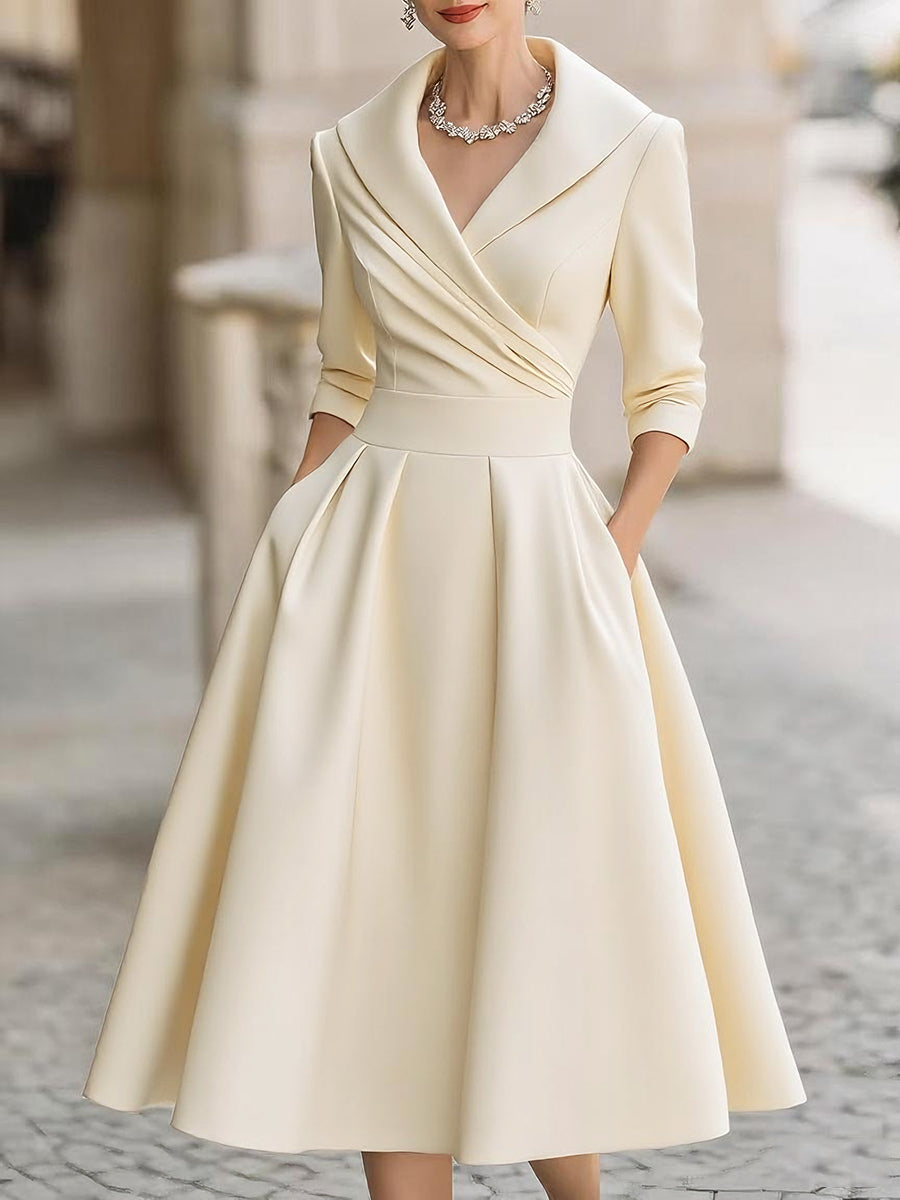 Reece elegantes Cocktail Midikleid