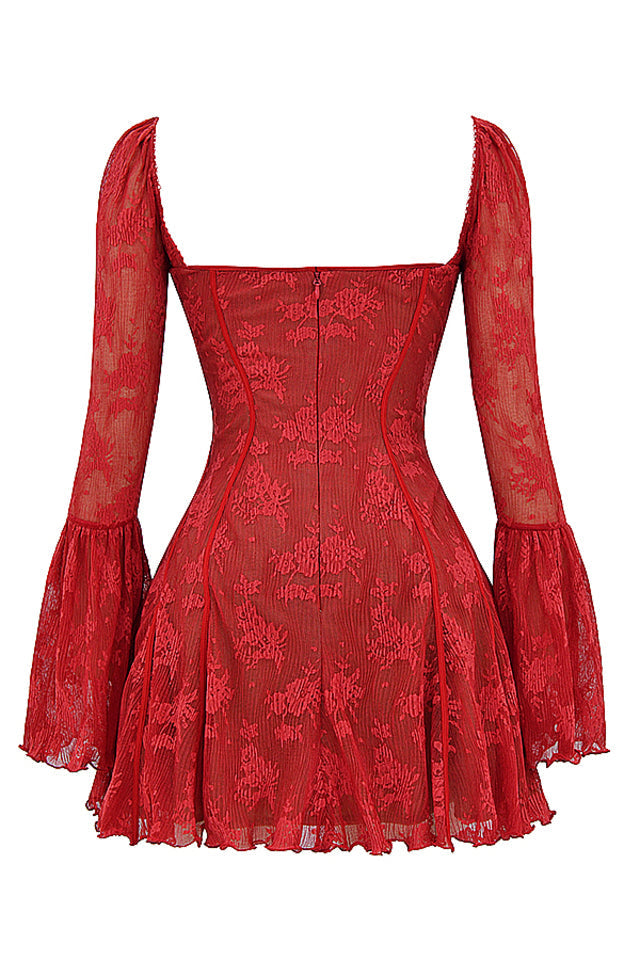 Elegantes luxuriöses Minikleid