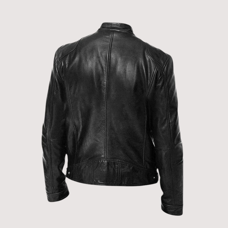 Herren Lederjacke zeitlos und vielseitig