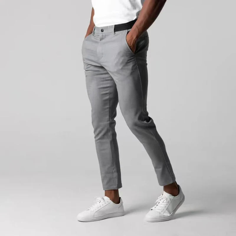 Herren Chinohose mit Stretch bequem für den Alltag