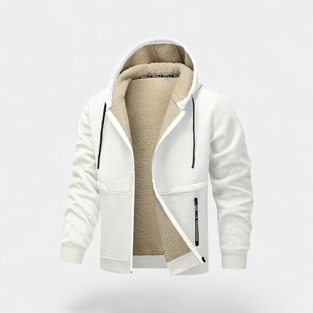 Herren Kapuzenjacke mit Reißverschluss