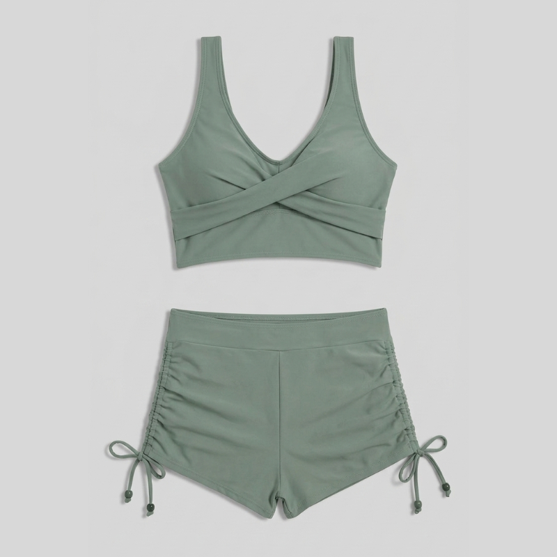 Damen Bikini Set mit hoher Hose