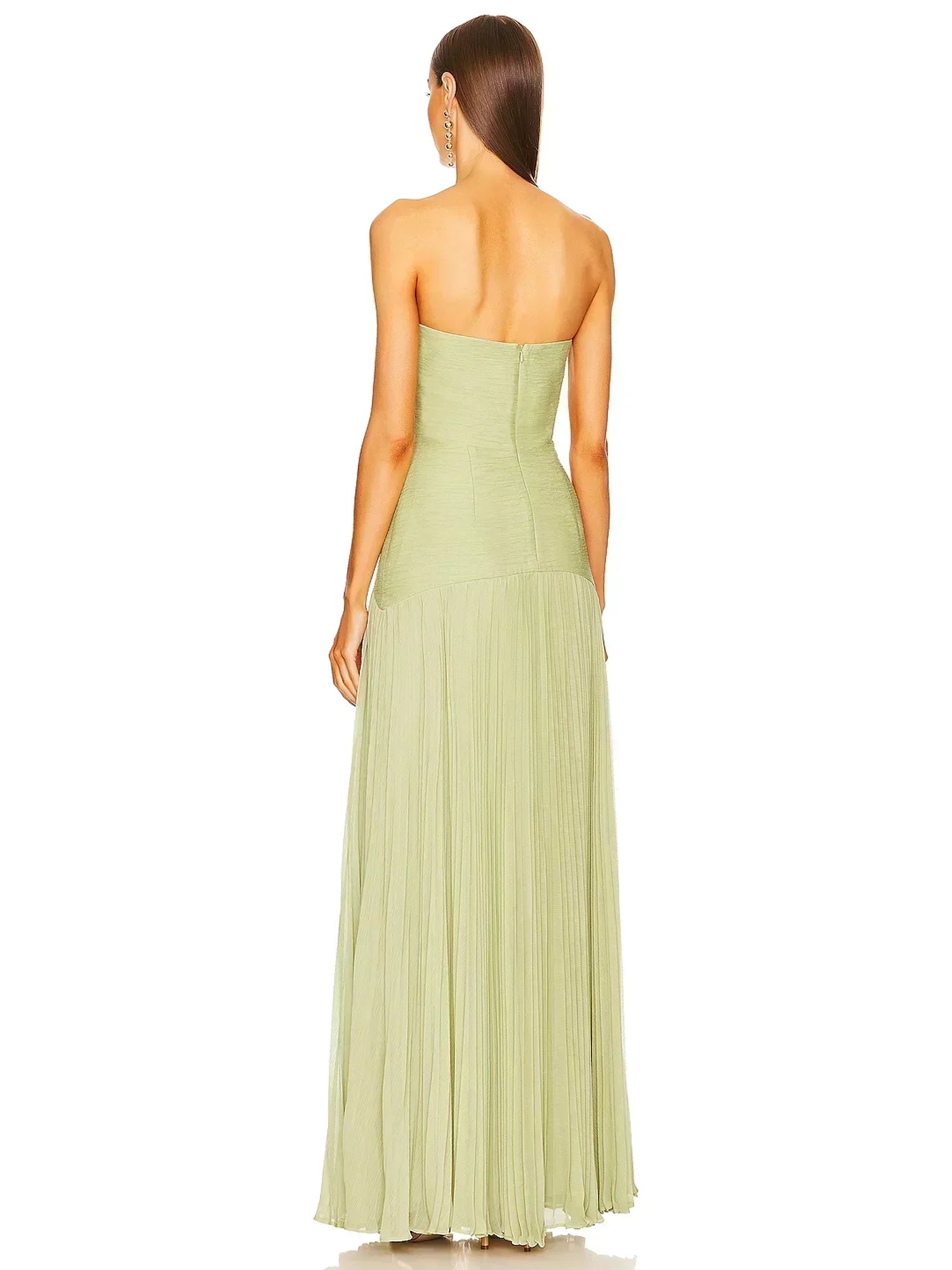 LETHEREN Elegantes Maxikleid