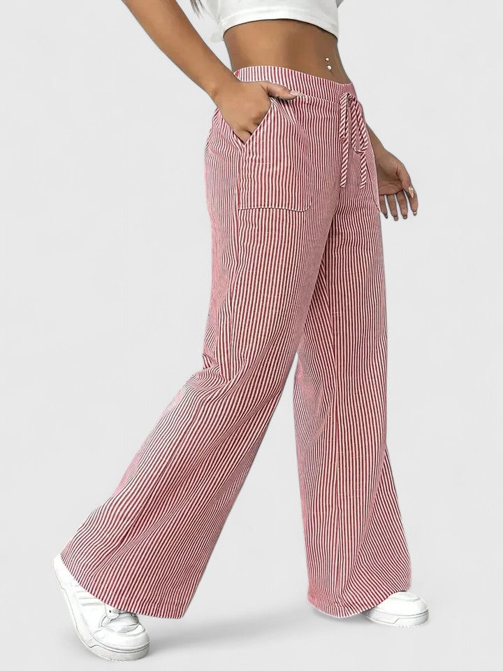 Birgit™ – Bequeme Weite Hose mit Eleganten Details