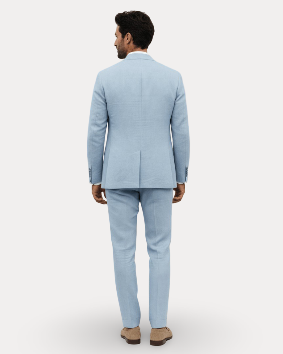 Herren Leinenanzug für Hochzeit und Sommer