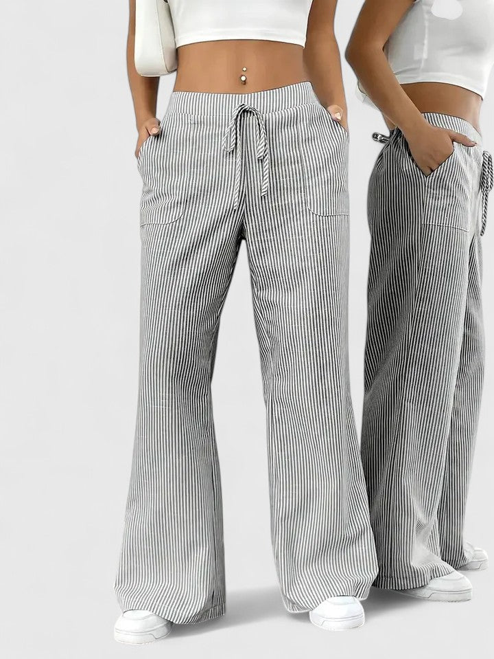 Birgit™ – Bequeme Weite Hose mit Eleganten Details