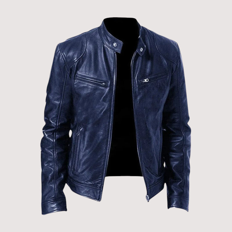 Herren Lederjacke zeitlos und vielseitig
