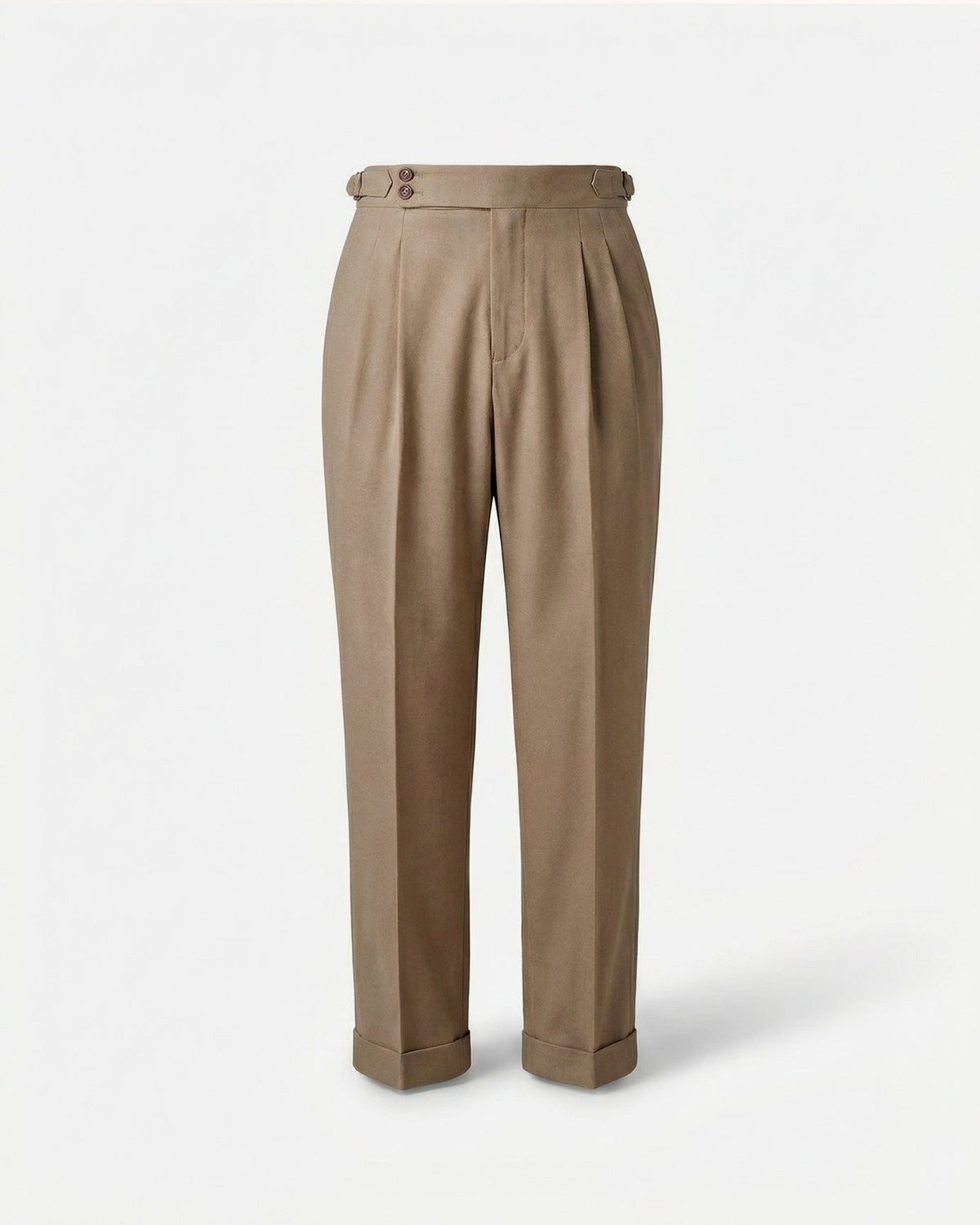 Herren Bundfaltenhose mit Seitenversteller
