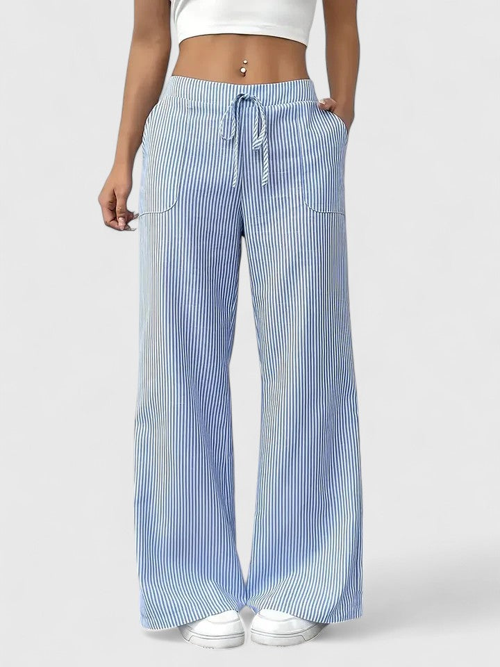 Birgit™ – Bequeme Weite Hose mit Eleganten Details