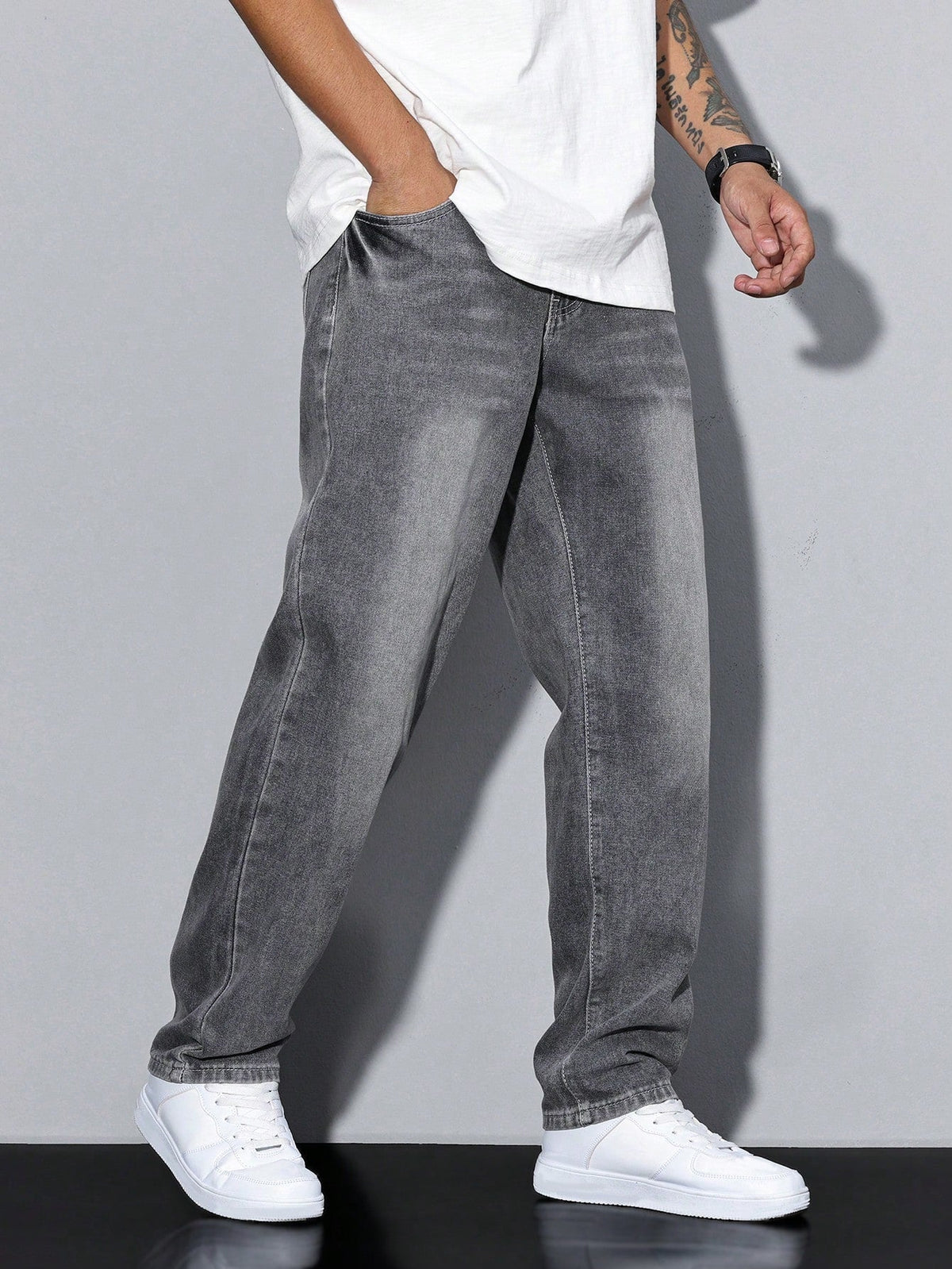 Herren Baggy Jeans mit loser Passform