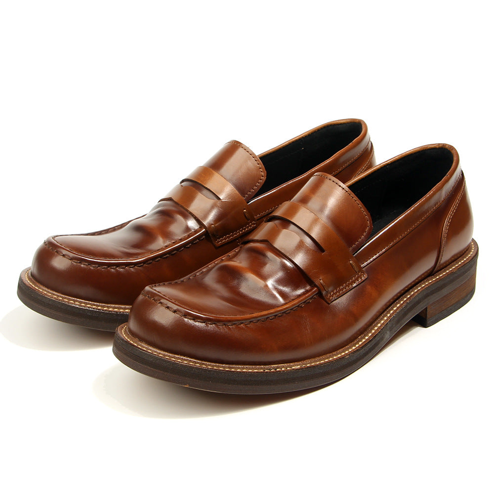 Herren orthopädische Loafer mit gepolsterter Sohle
