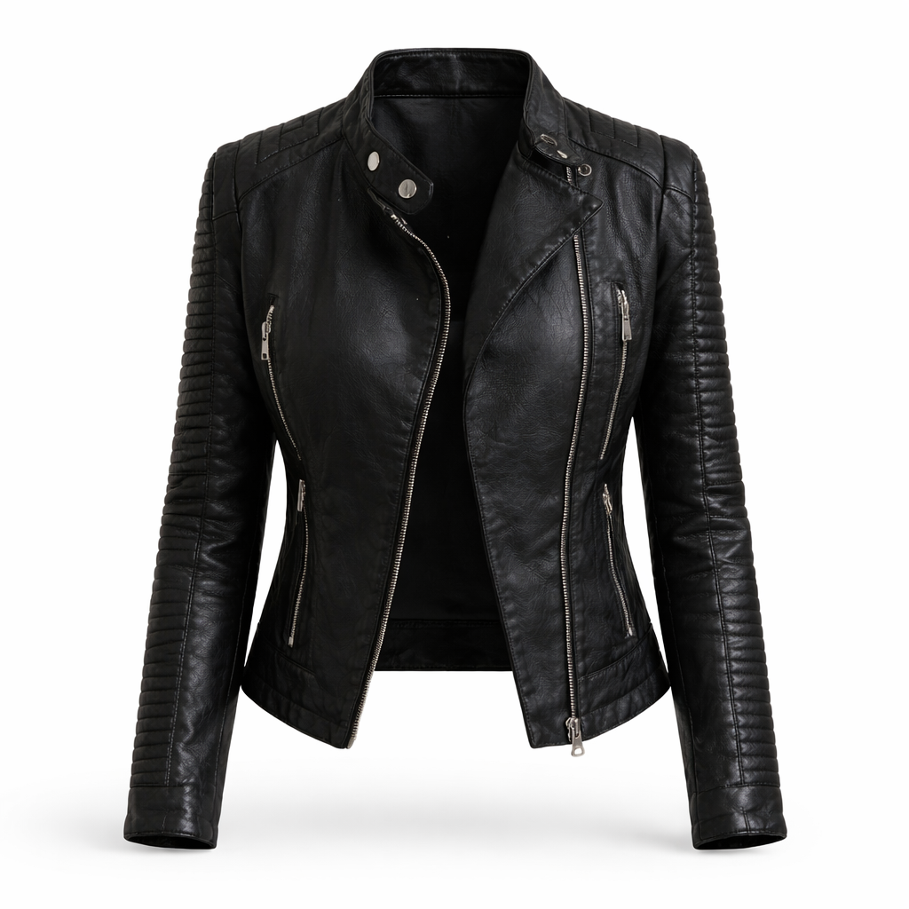 Damen Lederjacke klassisch und vielseitig