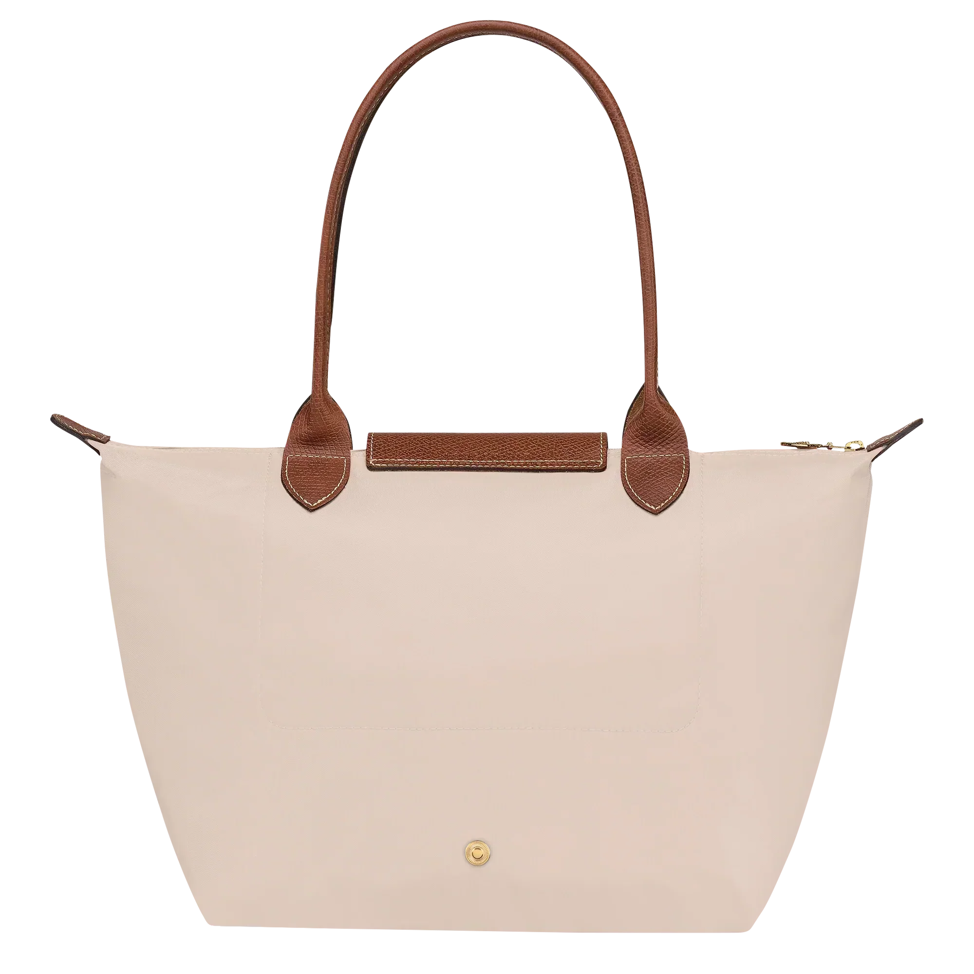 Damen Papierfarbene Mittlere Nylon Tote Bag