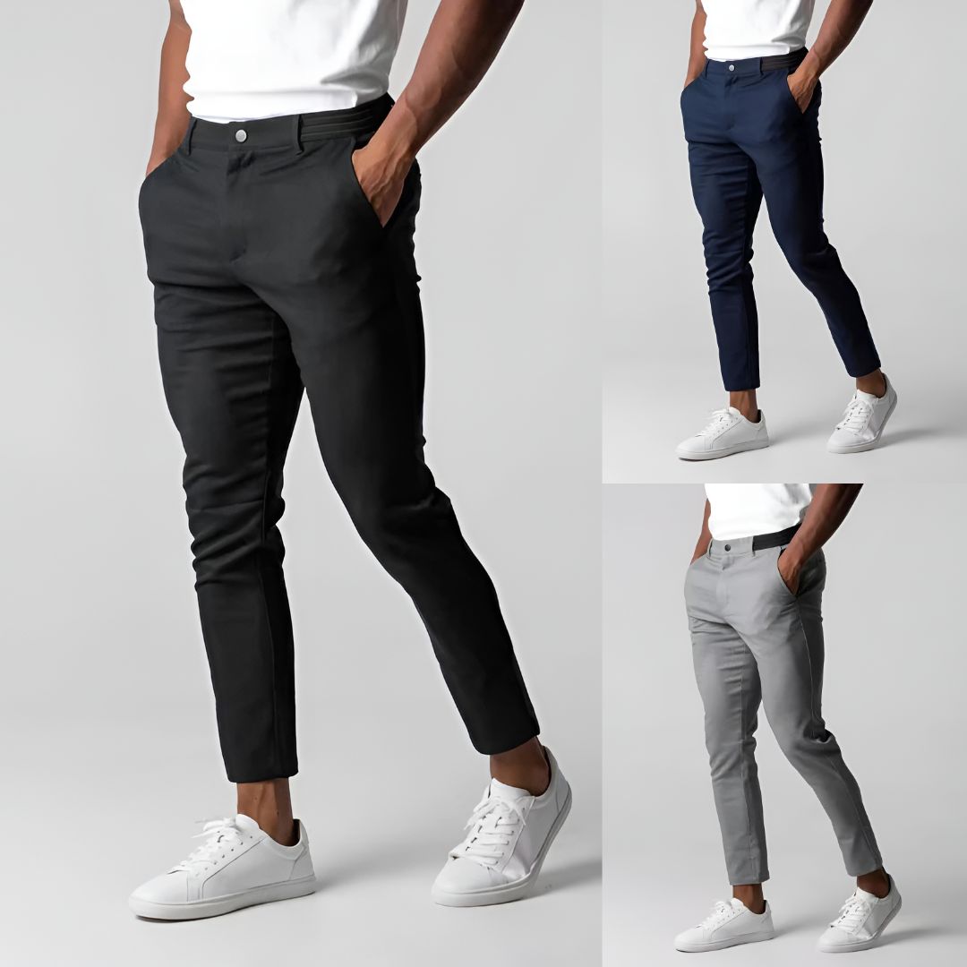 Herren Chinohose mit Stretch bequem für den Alltag