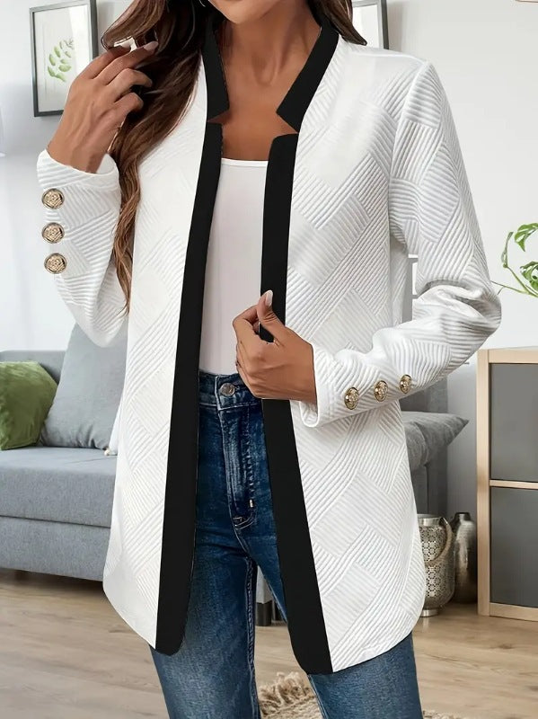 Damen Blazerjacke mit figurbetonter Passform