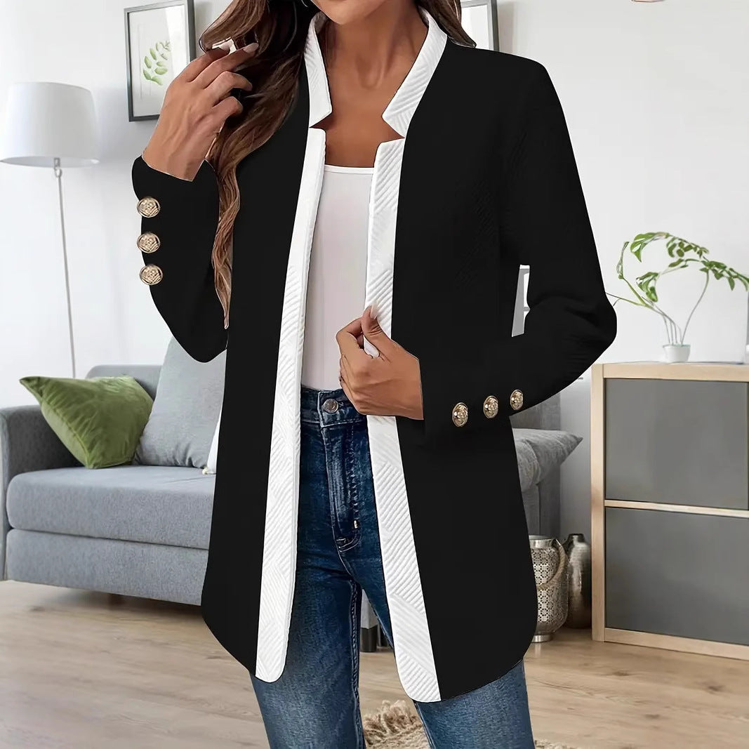 Damen Blazerjacke mit figurbetonter Passform