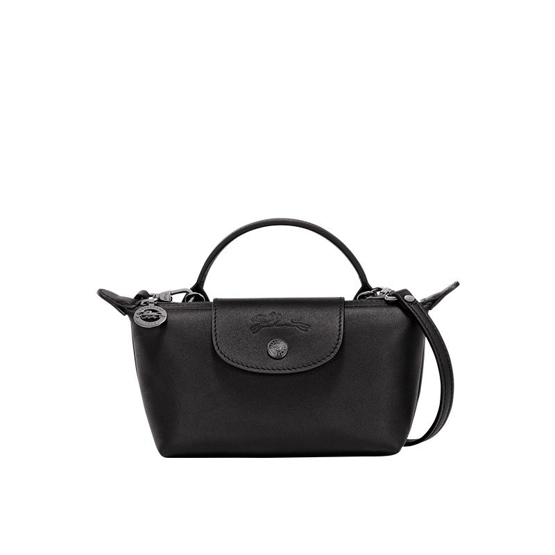 Mini-Lederhandtasche von Longchamp