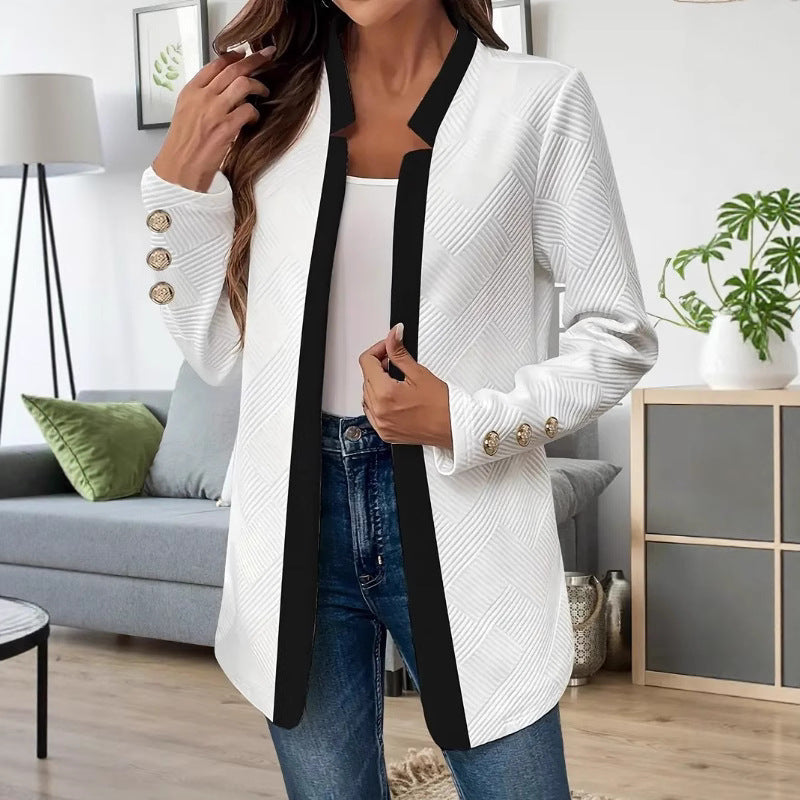 Damen Blazerjacke mit figurbetonter Passform