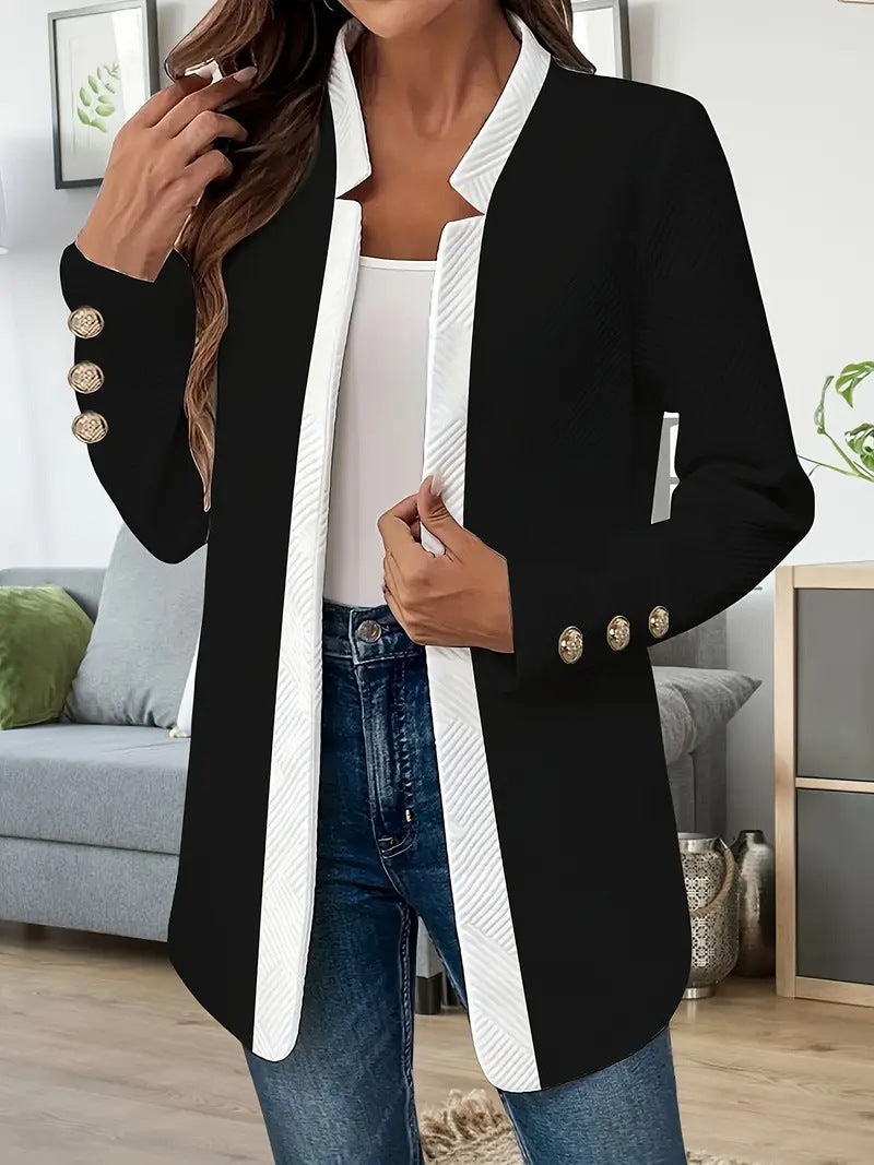 Damen Blazerjacke mit figurbetonter Passform
