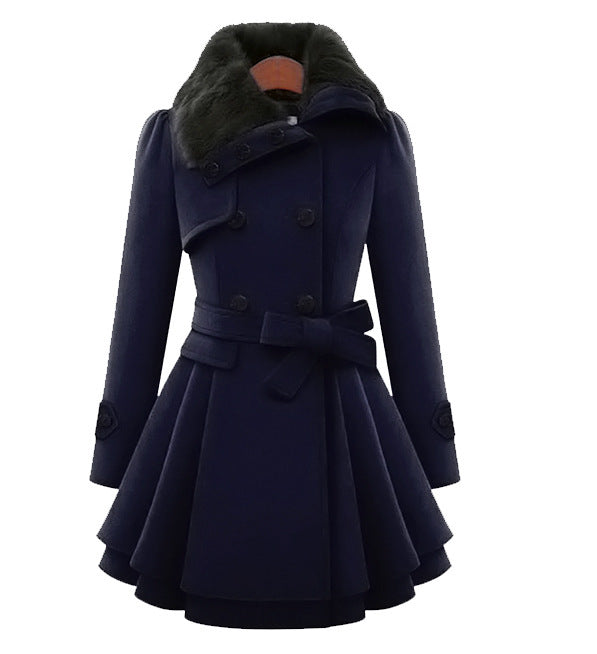 Damen Trenchcoat im Vintage Stil für den Übergang