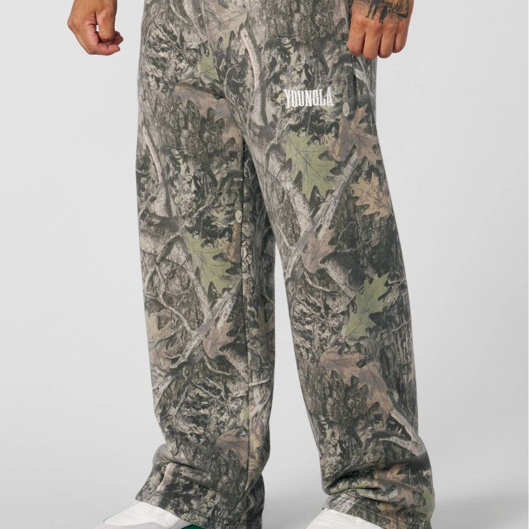 Herren weite Jogginghose mit Camouflage Muster