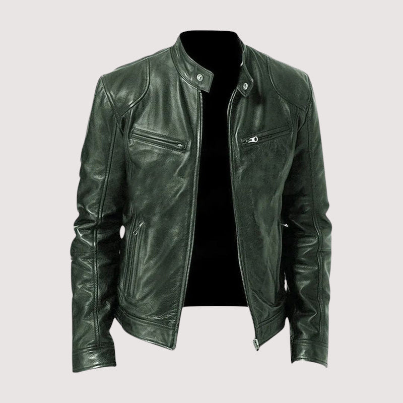 Herren Lederjacke zeitlos und vielseitig