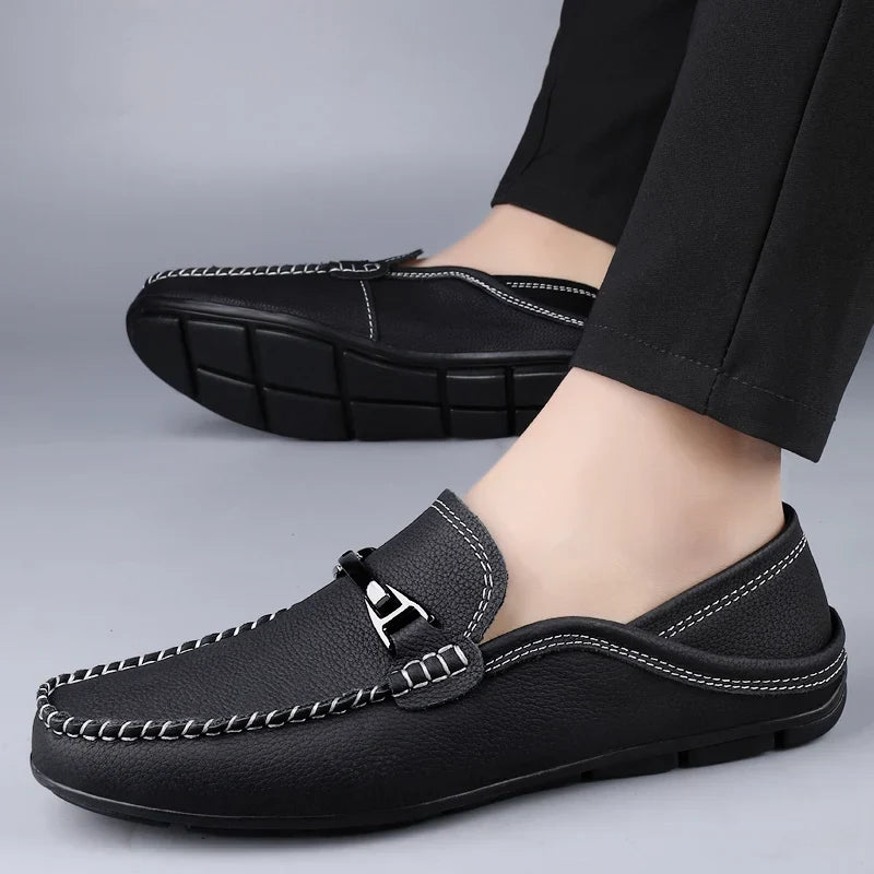 Herren Slipper mit Zierbügel