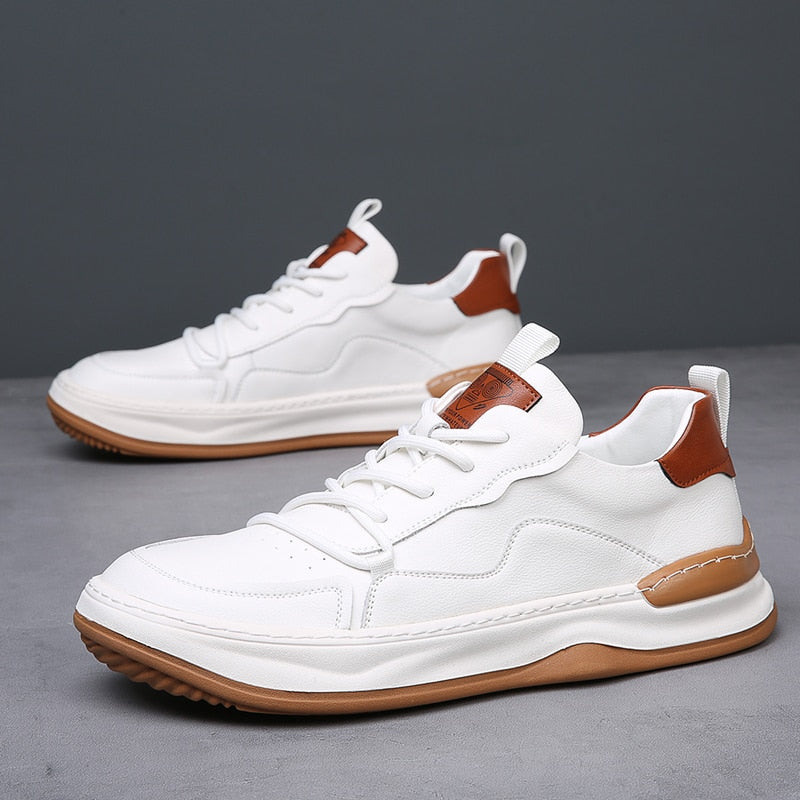 Herren Sneaker mit dicker Sohle und Schnürung