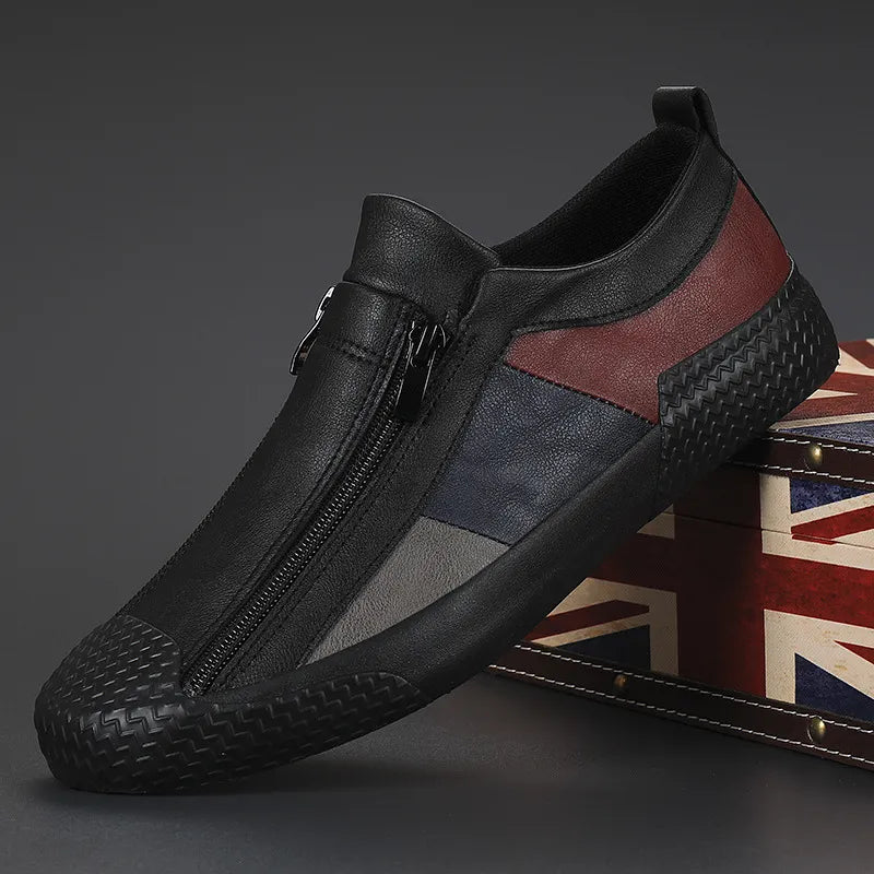 Herren Slipper-Sneaker mit Reißverschluss