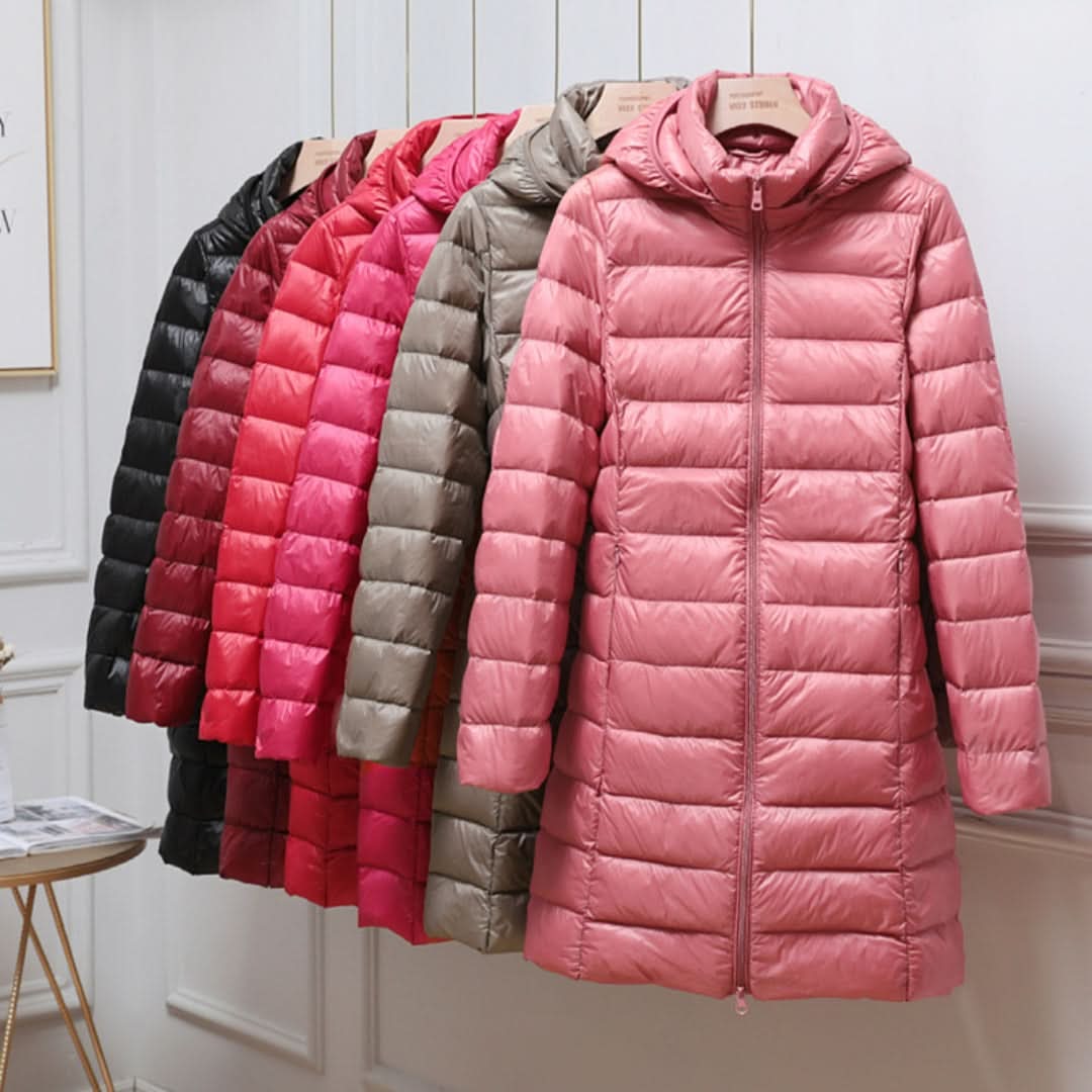 Damen ultraleichte Daunenjacke