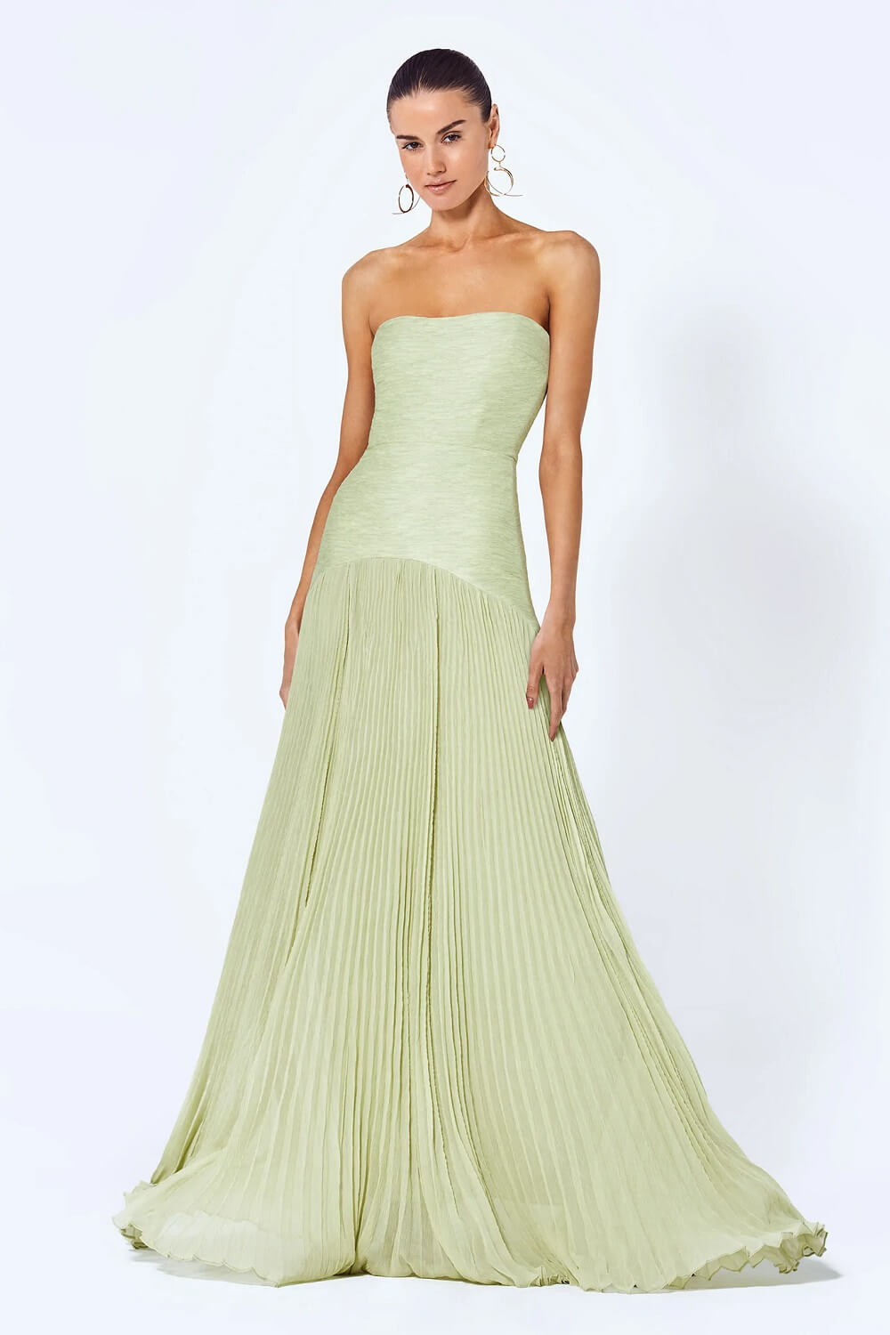 LETHEREN Elegantes Maxikleid