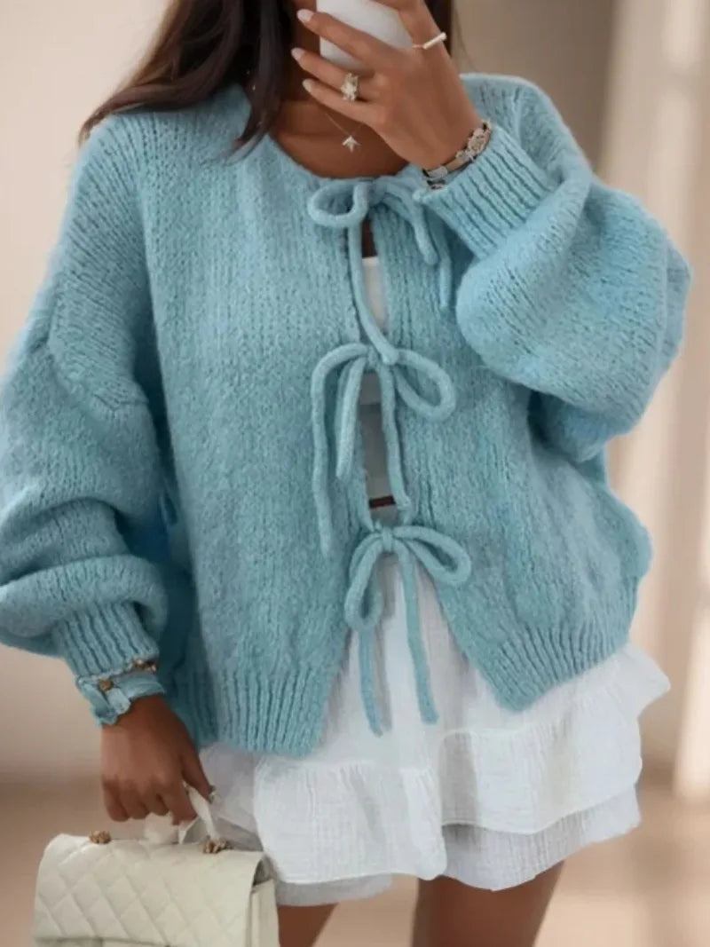 Damen Langarm Cardigan