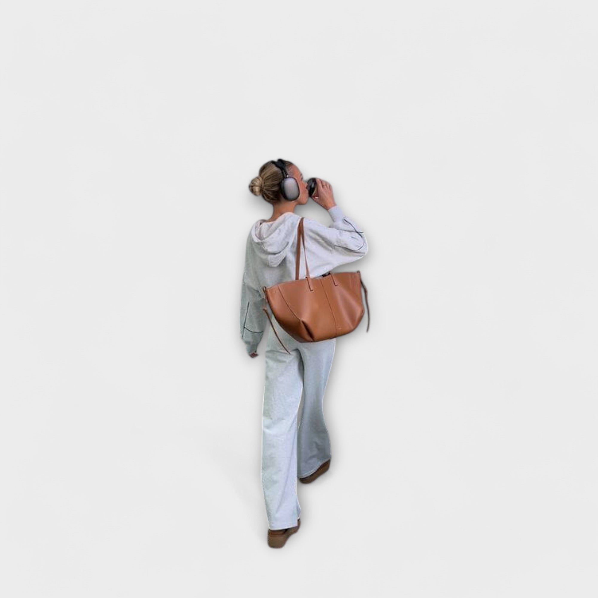 Minimalistische Alltagshandtasche Damen