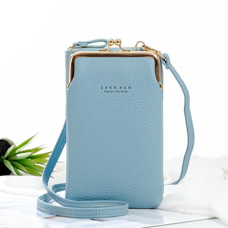 Crossbody Handytasche für Damen aus PU Leder