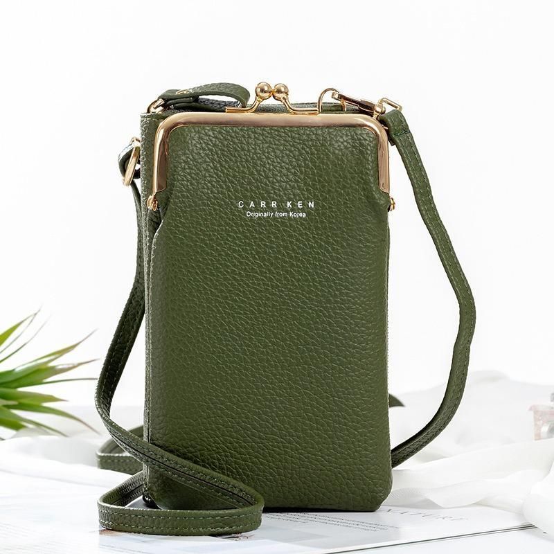 Crossbody Handytasche für Damen aus PU Leder
