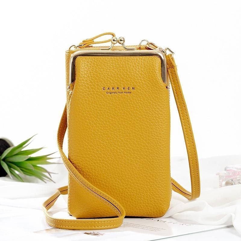 Crossbody Handytasche für Damen aus PU Leder