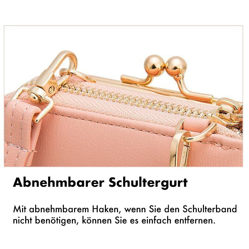 Crossbody Handytasche für Damen aus PU Leder