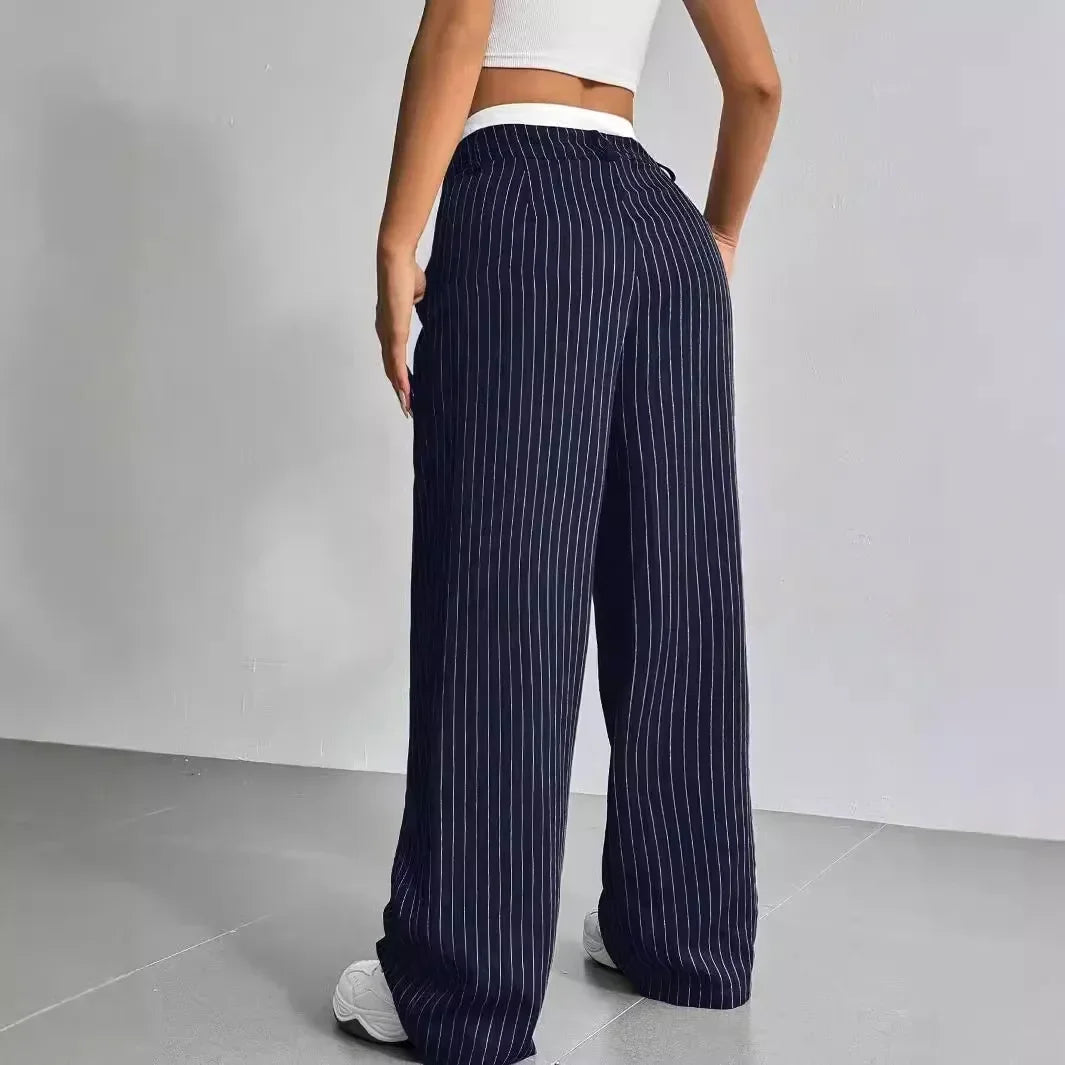 Damen Oslo Hose mit drapiertem Schnitt