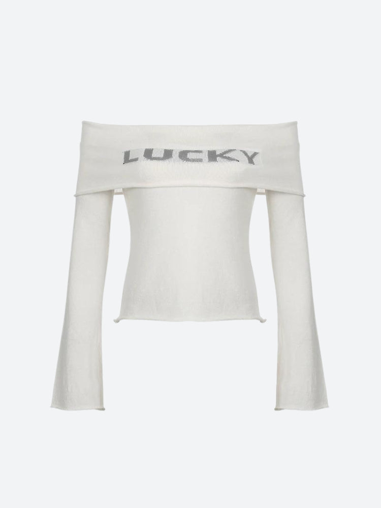 Lucky Off-Shoulder Oberteil