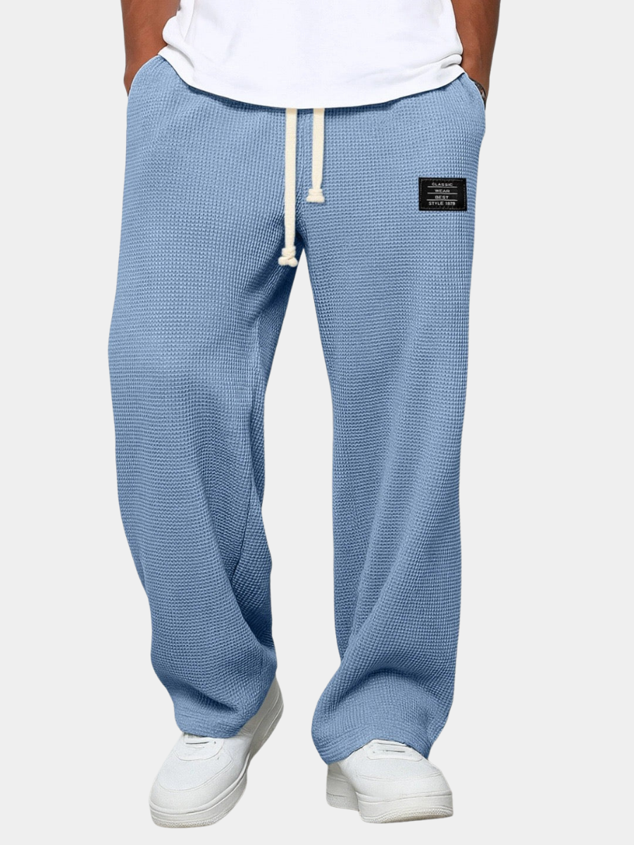 Herren weite Freizeithose mit Kordelzug