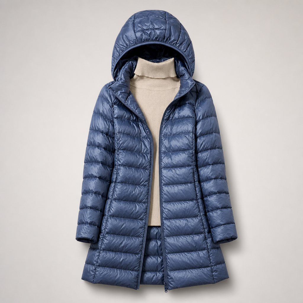 Damen ultraleichte Daunenjacke