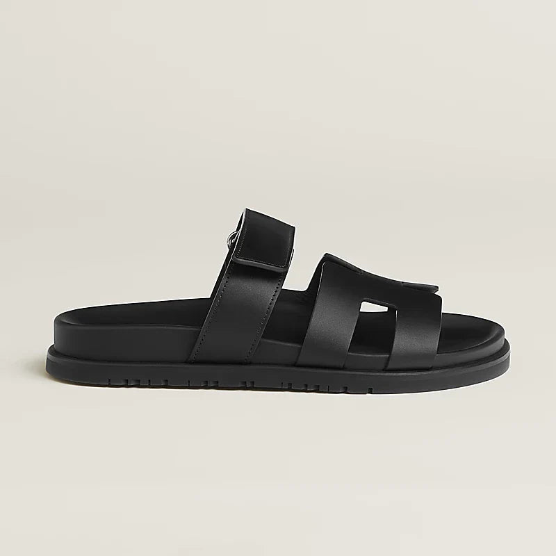 Celeste Damen Sommer Sandalen mit verstellbaren Riemen Schwarz