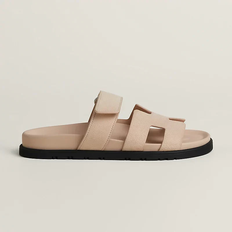 Jade Damen Sommer Sandalen mit verstellbaren Riemen Beige