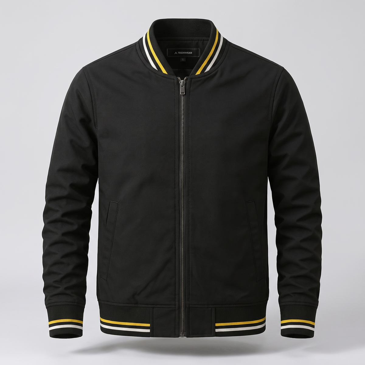 Herren leichte Übergangsjacke mit Streifen