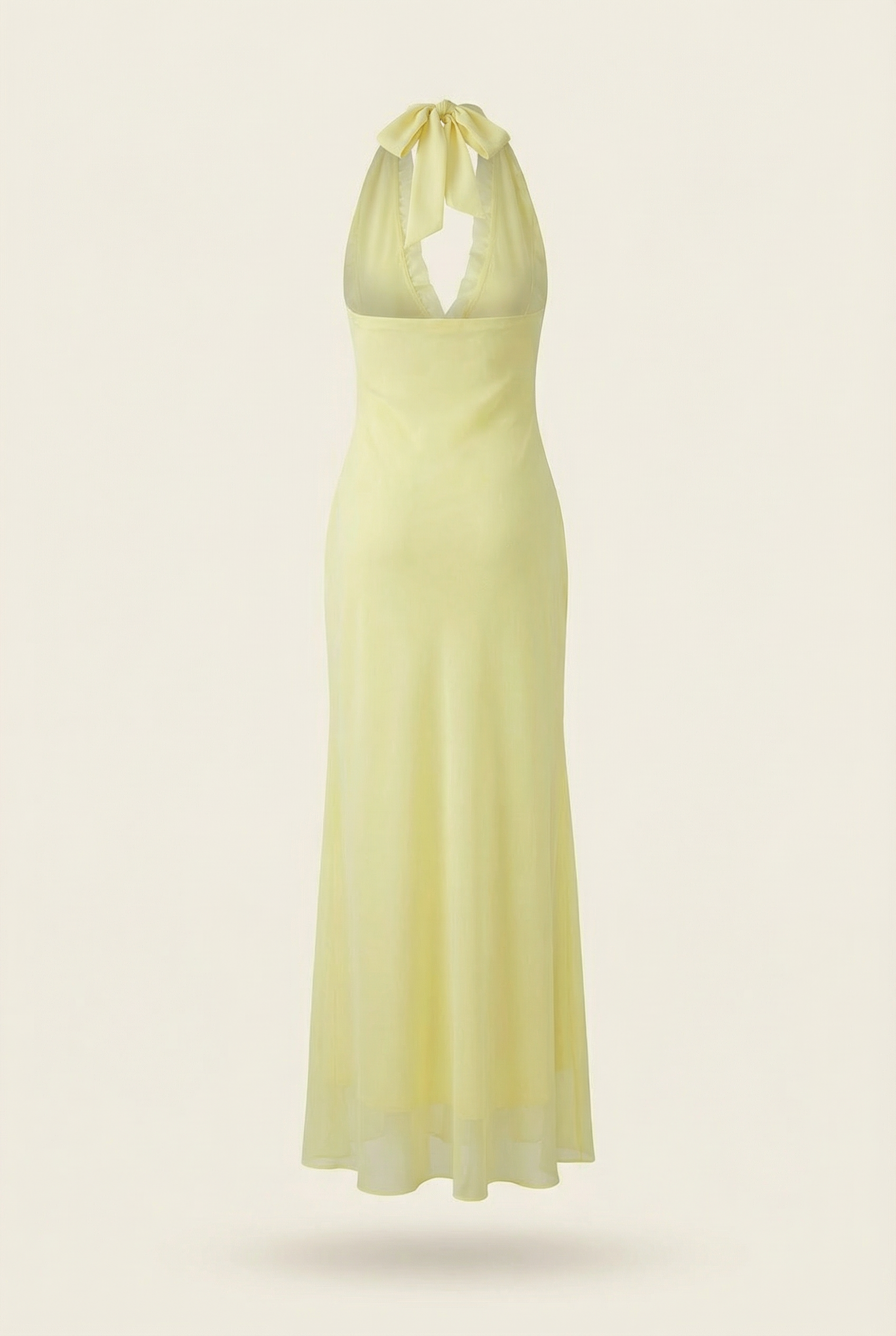 ESMEE | Fließendes Maxikleid mit Volant-Details