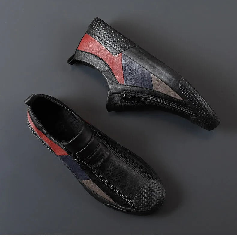 Herren Slipper-Sneaker mit Reißverschluss