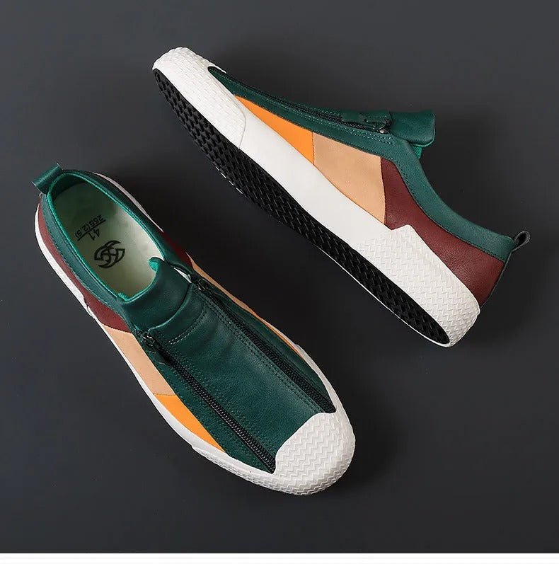 Herren Slipper-Sneaker mit Reißverschluss