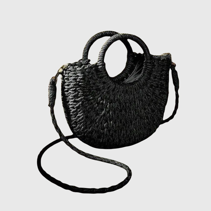 Lässige gewebte Handtasche