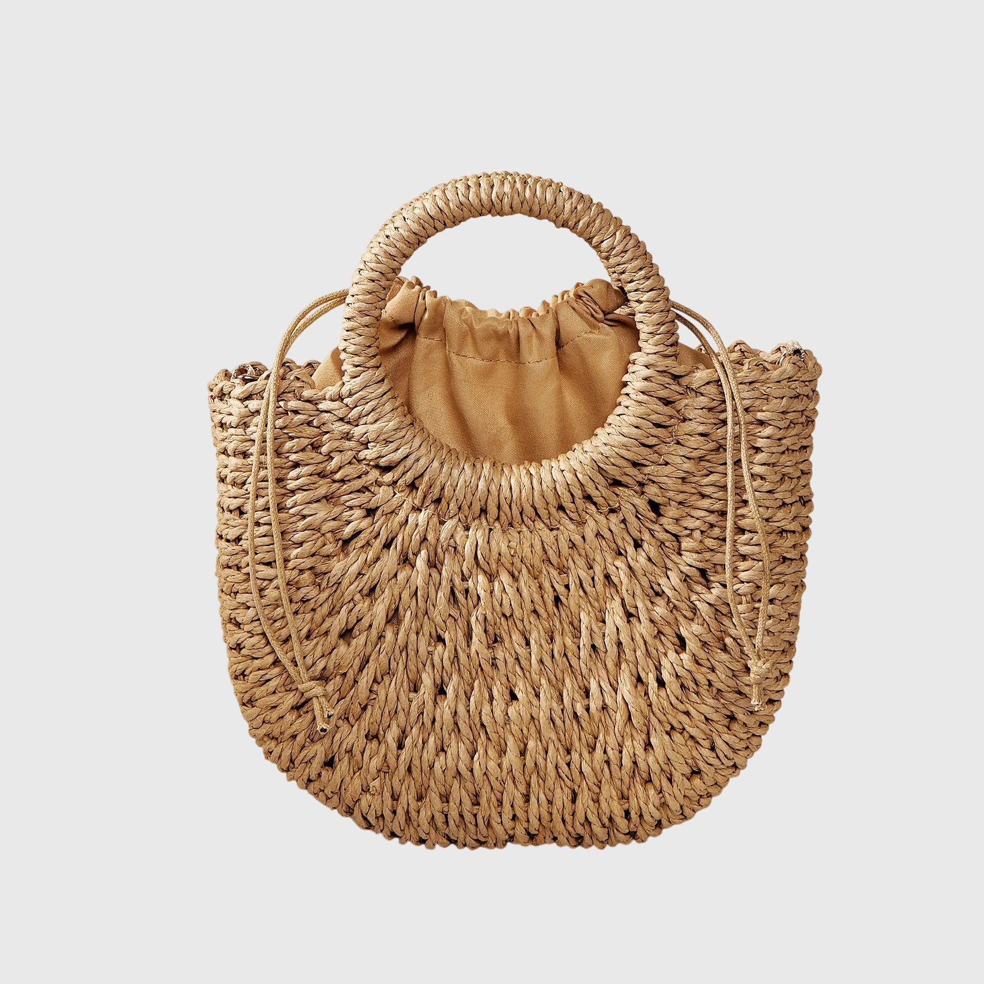 Lässige gewebte Handtasche